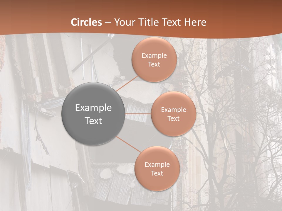 Ruined Building PowerPoint Template