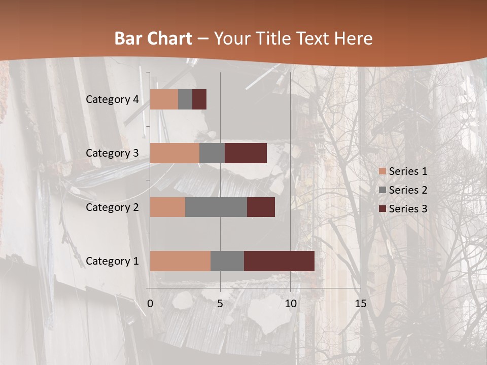 Ruined Building PowerPoint Template