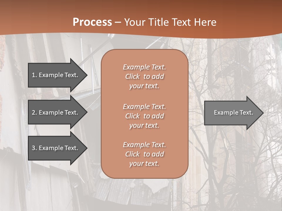 Ruined Building PowerPoint Template