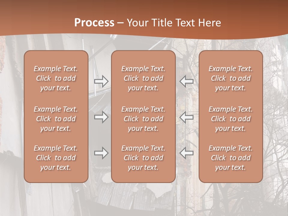 Ruined Building PowerPoint Template
