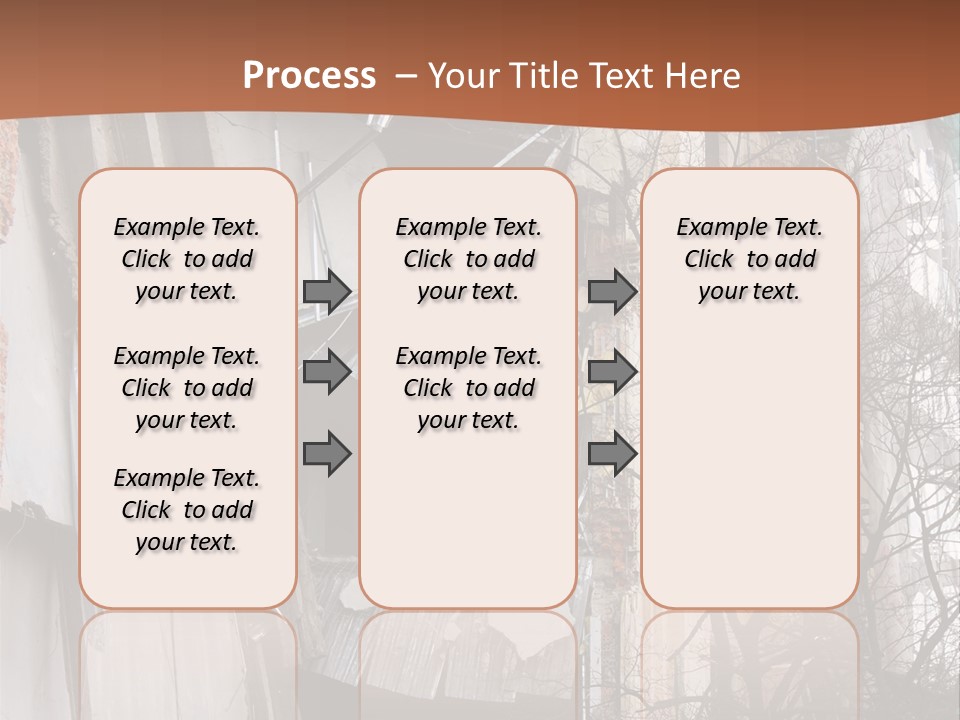 Ruined Building PowerPoint Template