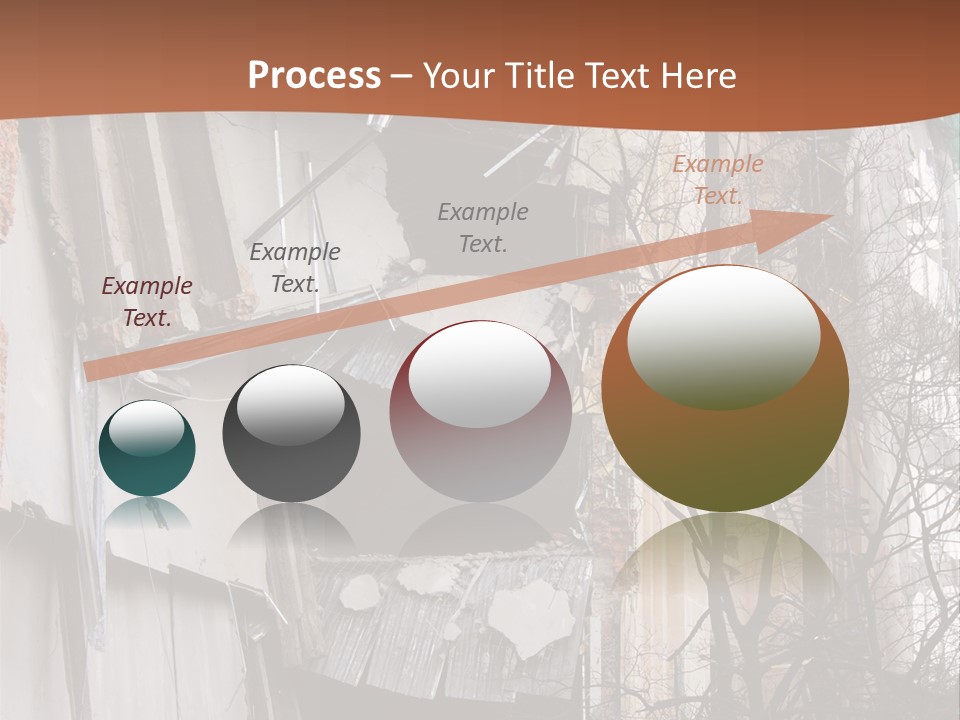 Ruined Building PowerPoint Template