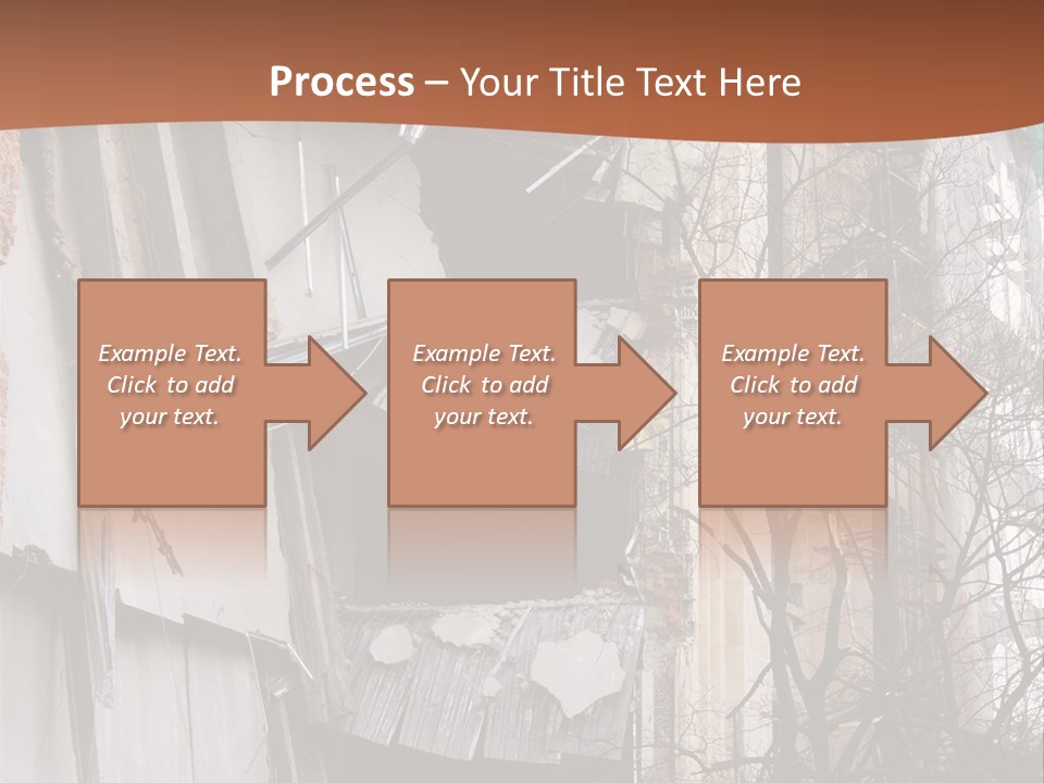 Ruined Building PowerPoint Template