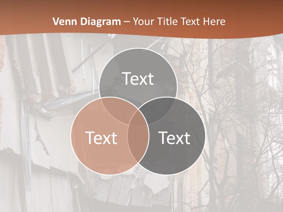 Ruined Building PowerPoint Template