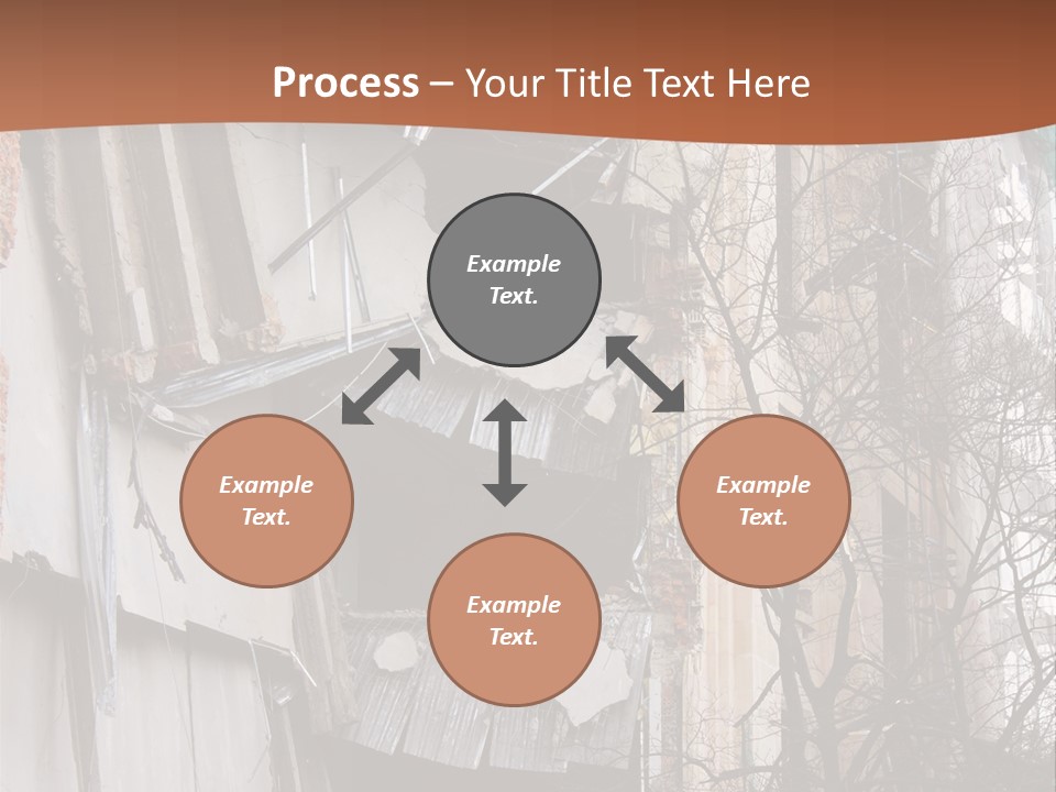 Ruined Building PowerPoint Template