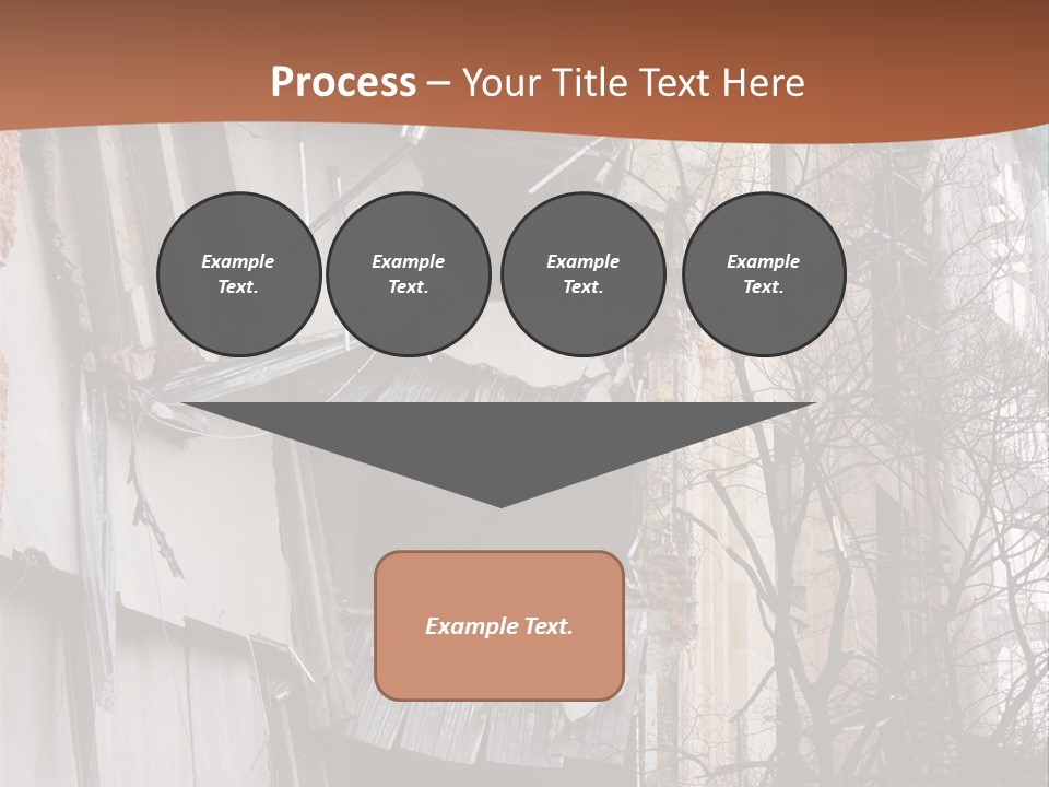 Ruined Building PowerPoint Template