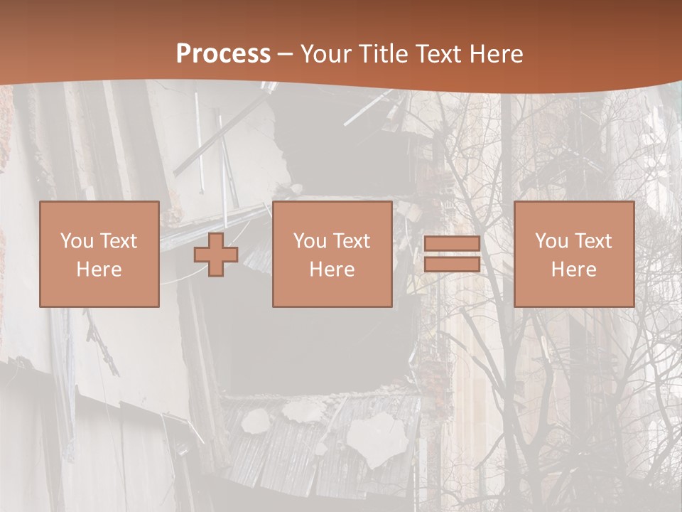 Ruined Building PowerPoint Template