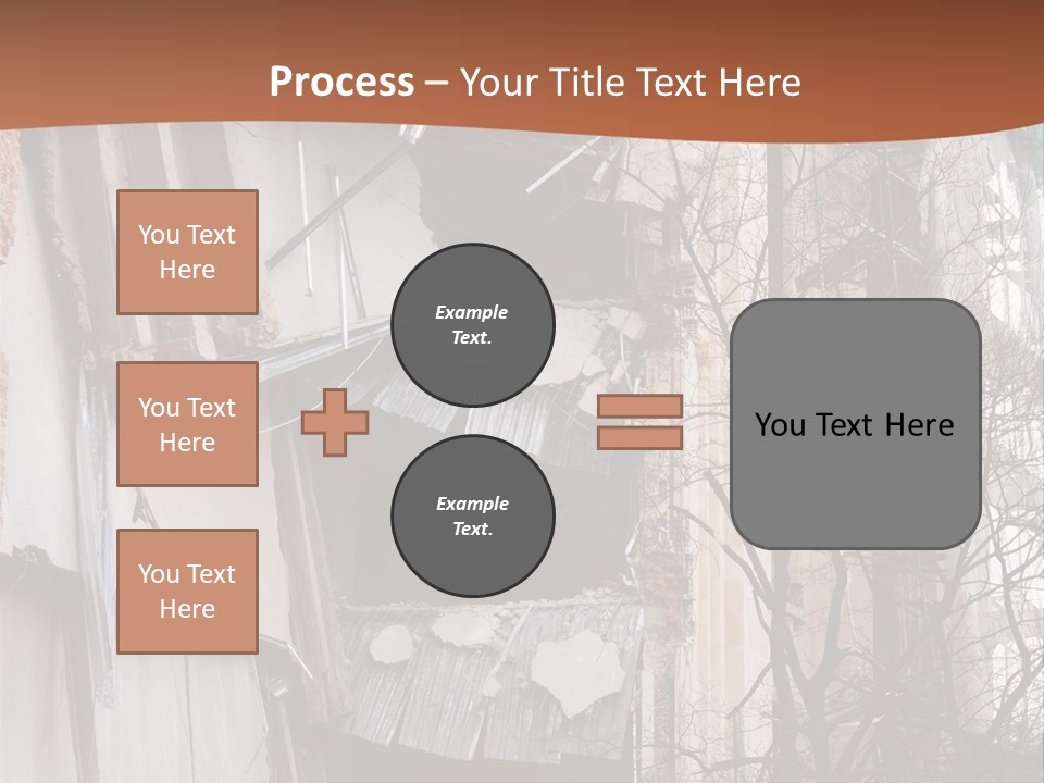 Ruined Building PowerPoint Template