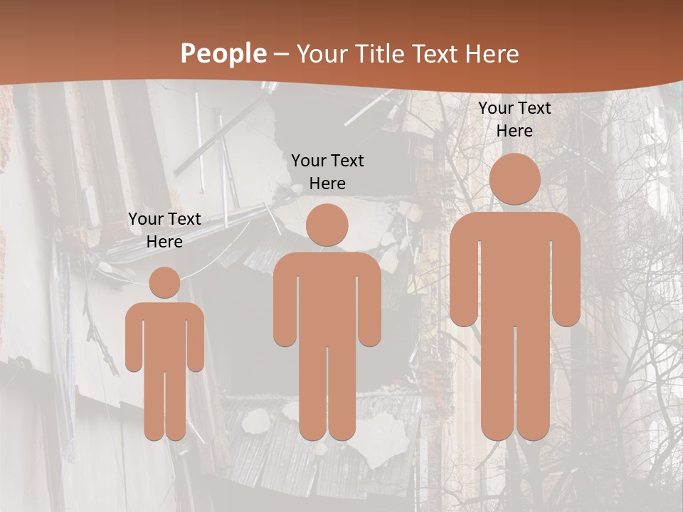 Ruined Building PowerPoint Template