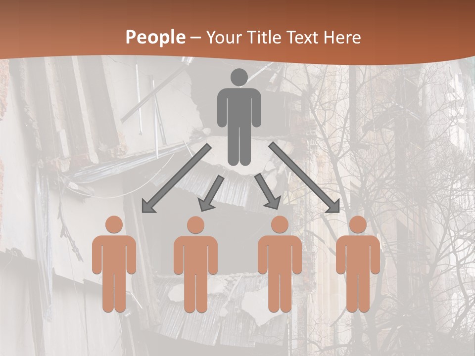 Ruined Building PowerPoint Template