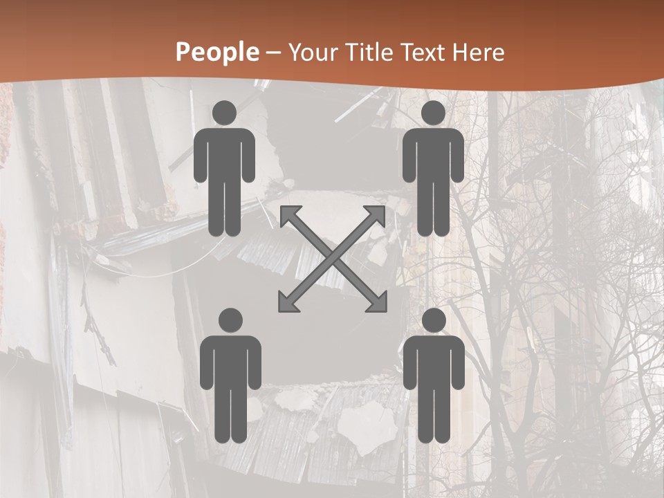 Ruined Building PowerPoint Template