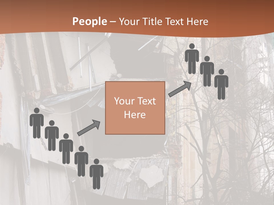 Ruined Building PowerPoint Template