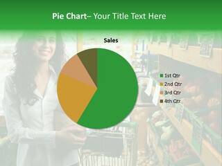 Vegetables Shop Young PowerPoint Template