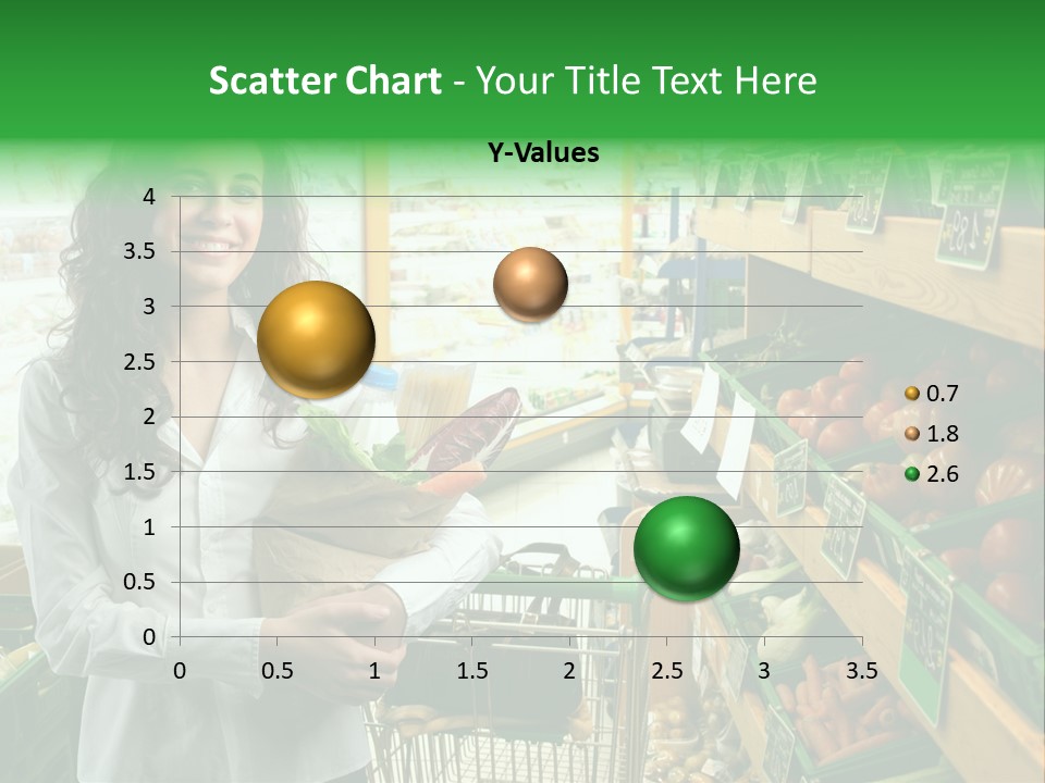 Vegetables Shop Young PowerPoint Template