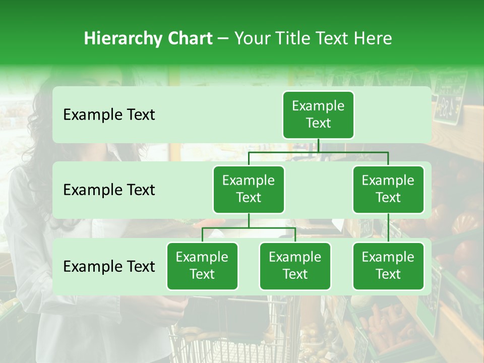 Vegetables Shop Young PowerPoint Template