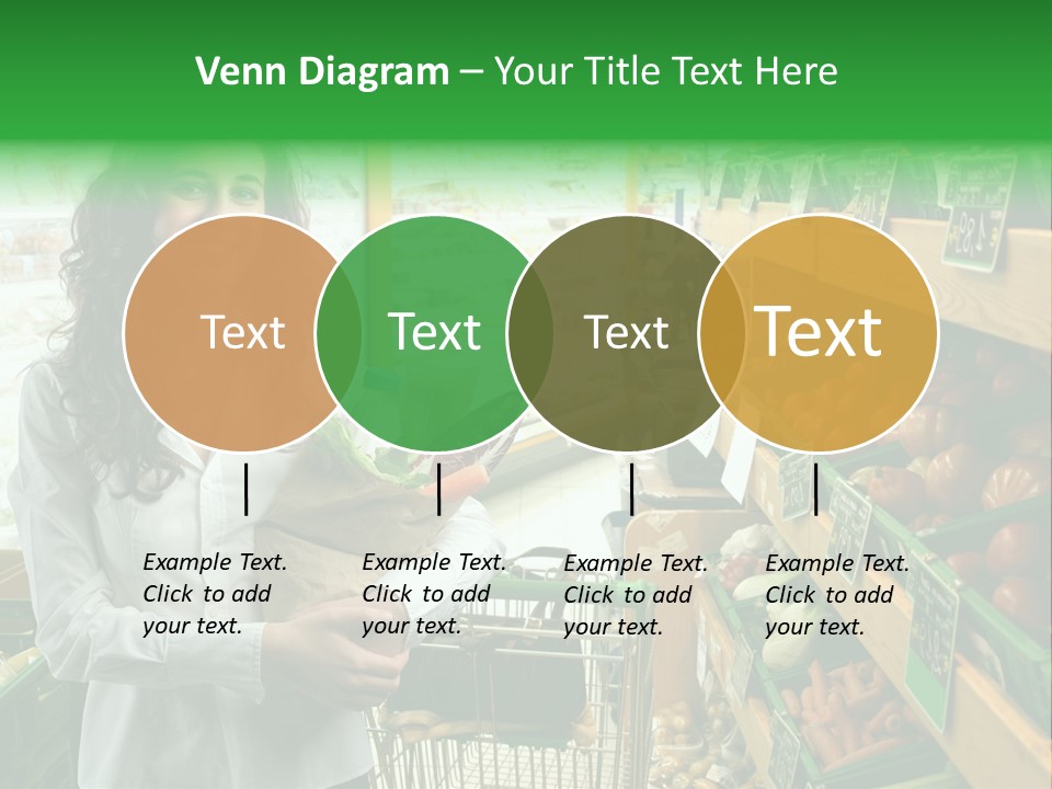 Vegetables Shop Young PowerPoint Template