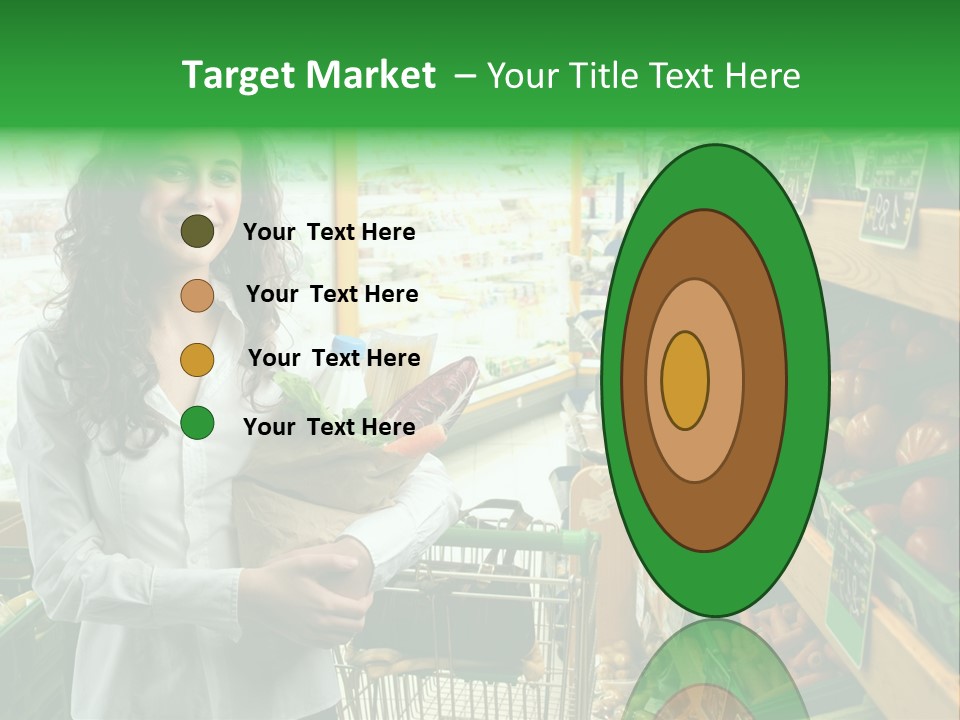 Vegetables Shop Young PowerPoint Template