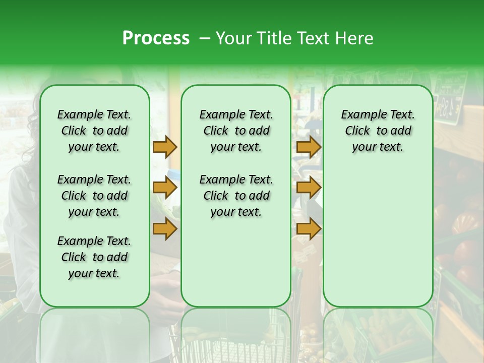Vegetables Shop Young PowerPoint Template