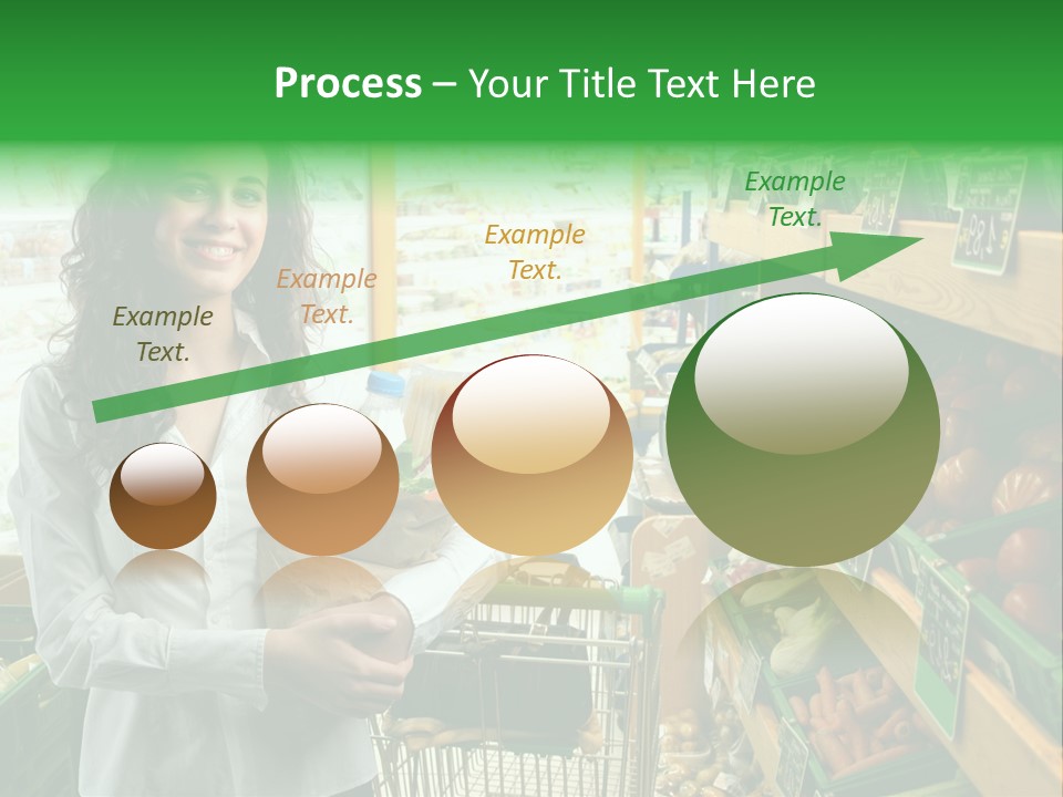 Vegetables Shop Young PowerPoint Template