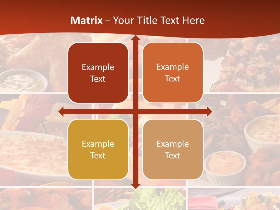 Fast Food Collage PowerPoint Template