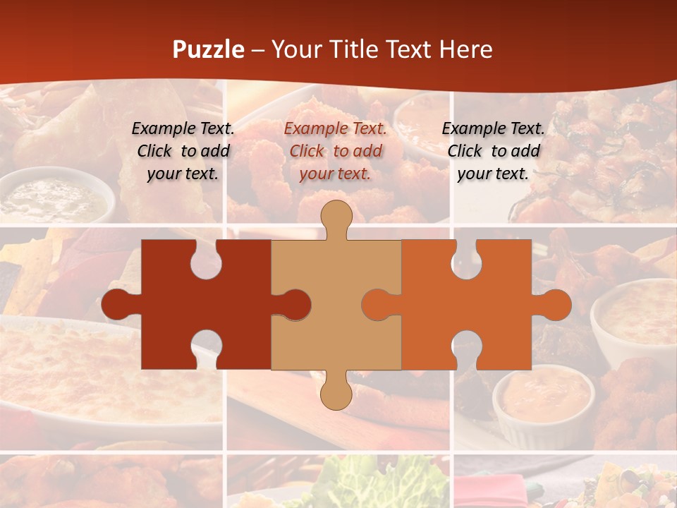 Fast Food Collage PowerPoint Template