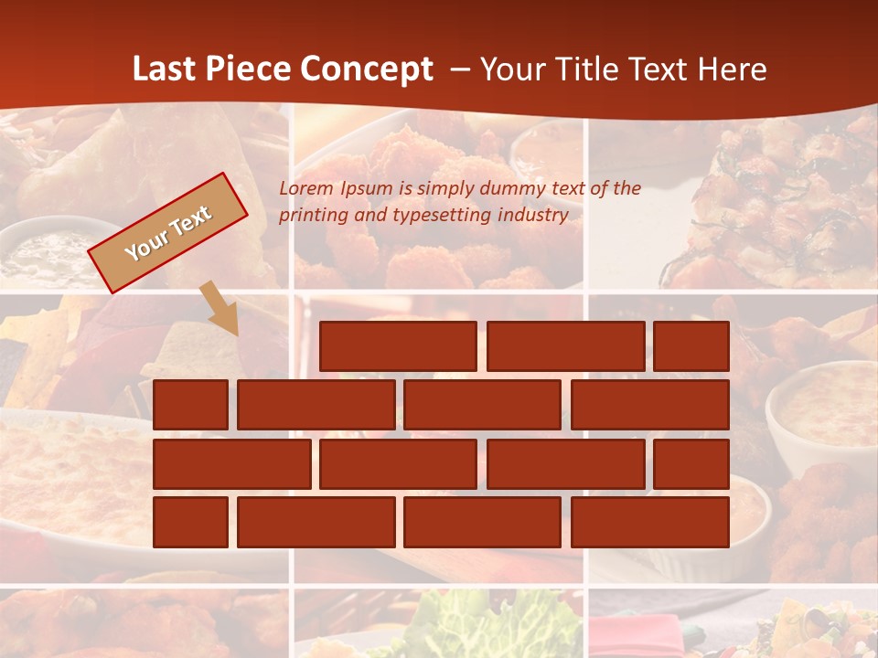 Fast Food Collage PowerPoint Template