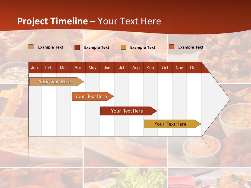 Fast Food Collage PowerPoint Template