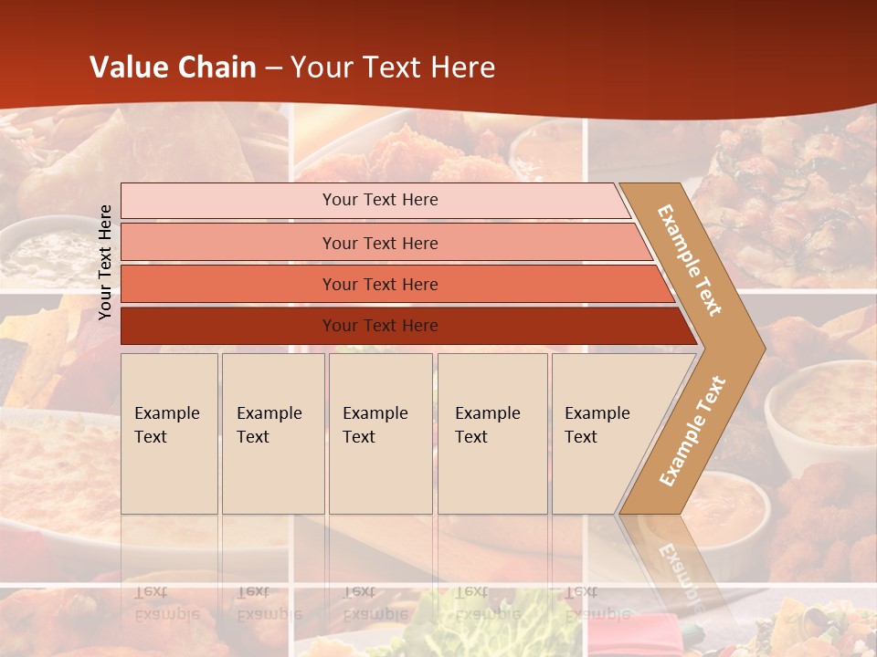 Fast Food Collage PowerPoint Template