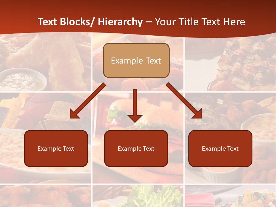 Fast Food Collage PowerPoint Template