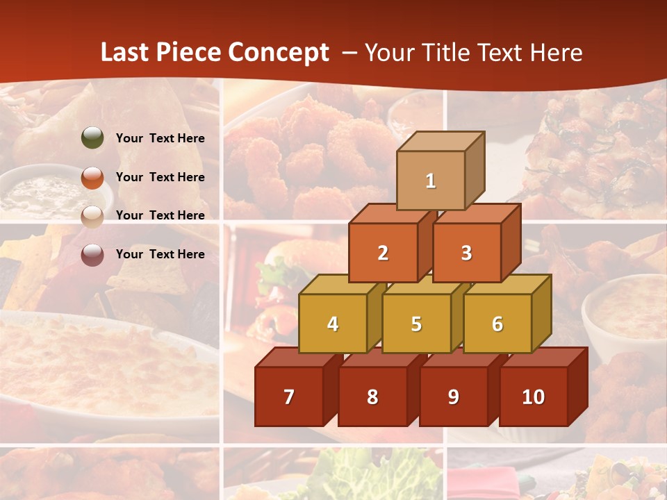 Fast Food Collage PowerPoint Template