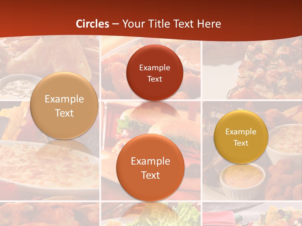 Fast Food Collage PowerPoint Template
