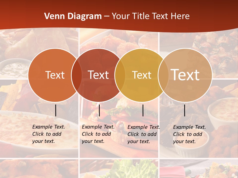 Fast Food Collage PowerPoint Template