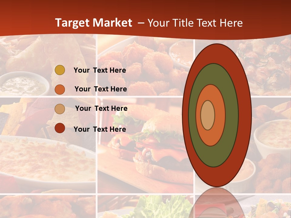 Fast Food Collage PowerPoint Template