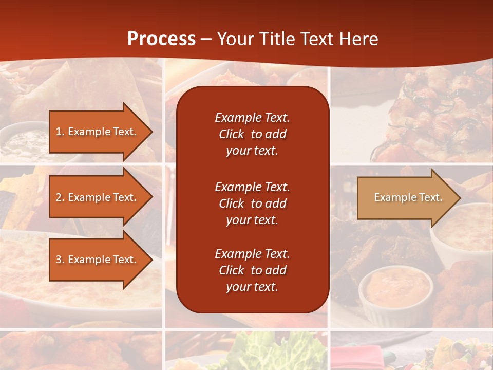 Fast Food Collage PowerPoint Template