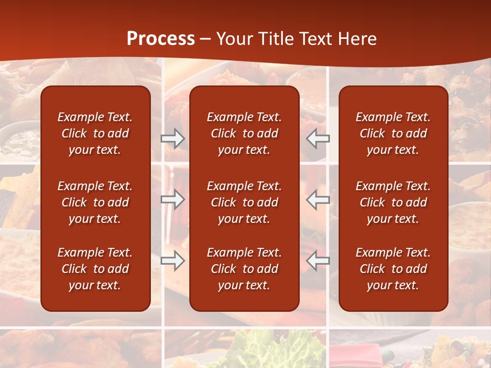 Fast Food Collage PowerPoint Template