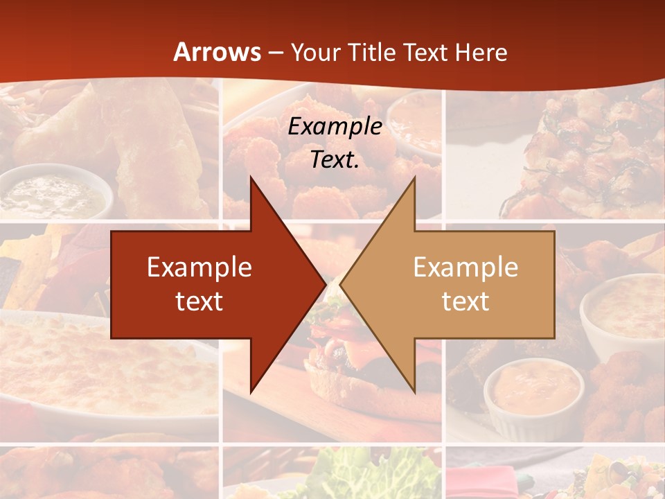 Fast Food Collage PowerPoint Template