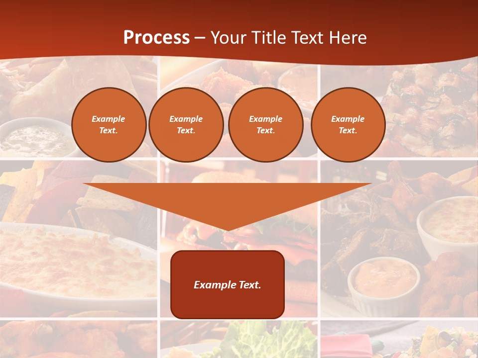 Fast Food Collage PowerPoint Template