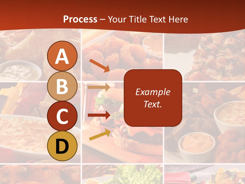Fast Food Collage PowerPoint Template
