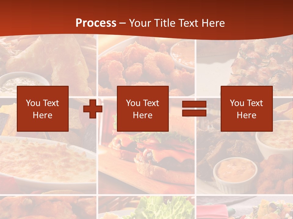 Fast Food Collage PowerPoint Template
