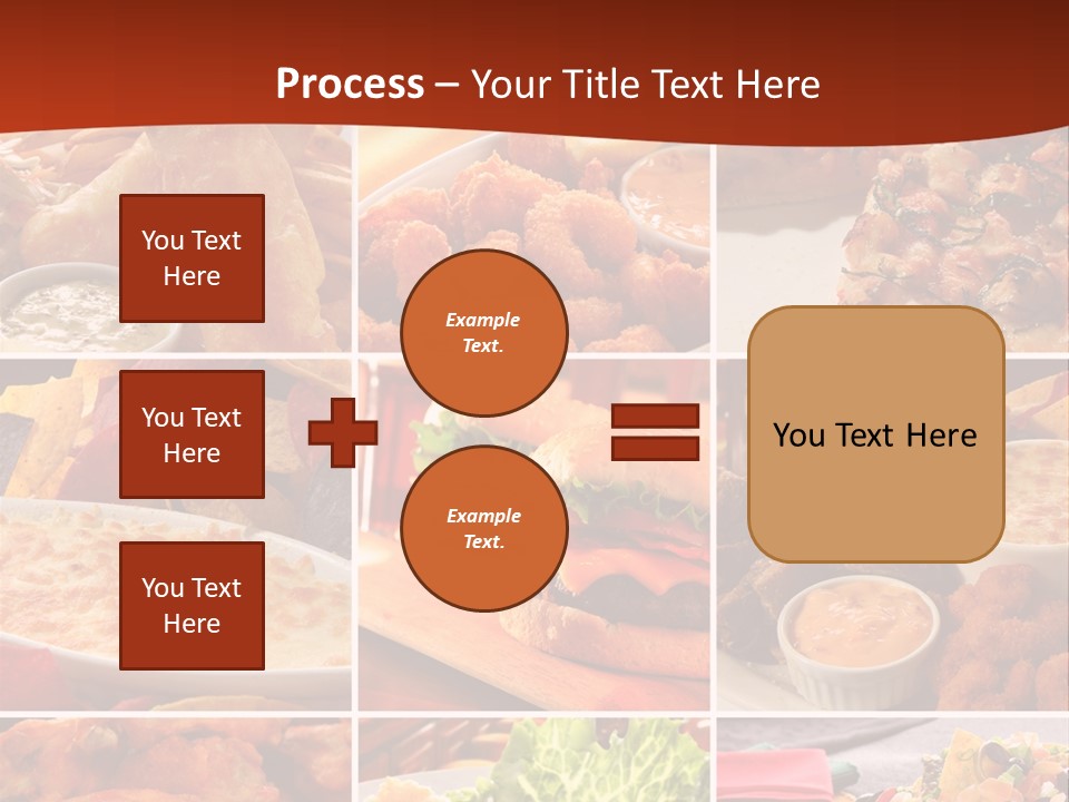 Fast Food Collage PowerPoint Template