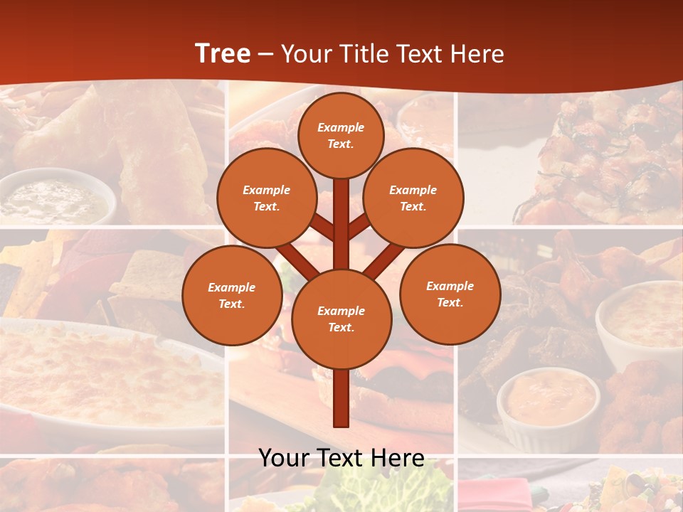 Fast Food Collage PowerPoint Template