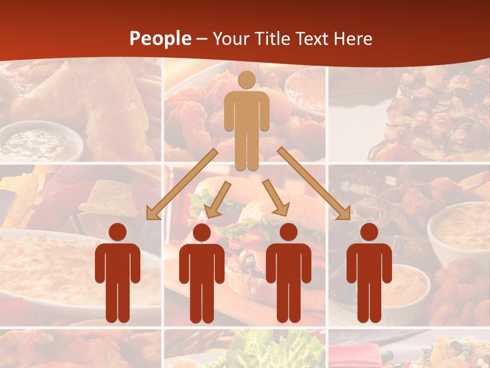 Fast Food Collage PowerPoint Template