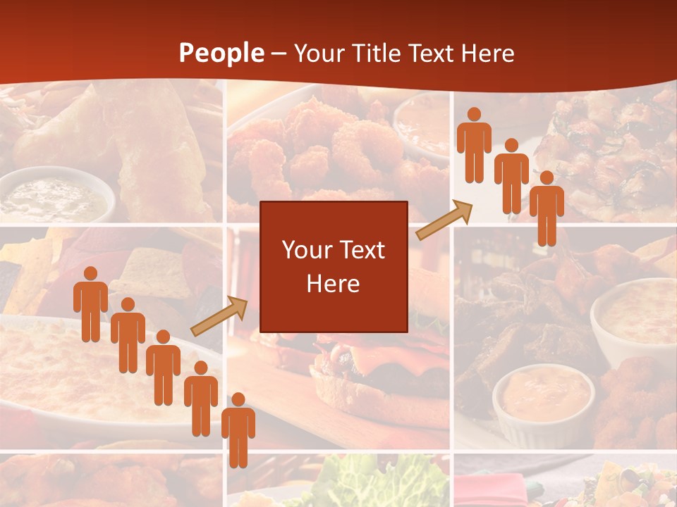 Fast Food Collage PowerPoint Template