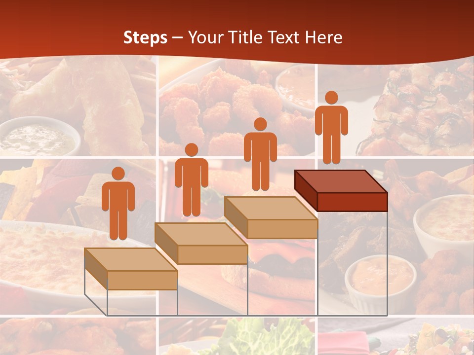 Fast Food Collage PowerPoint Template