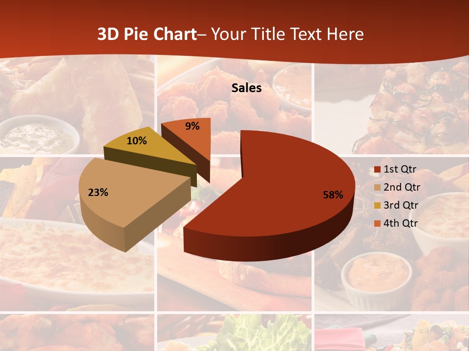 Fast Food Collage PowerPoint Template