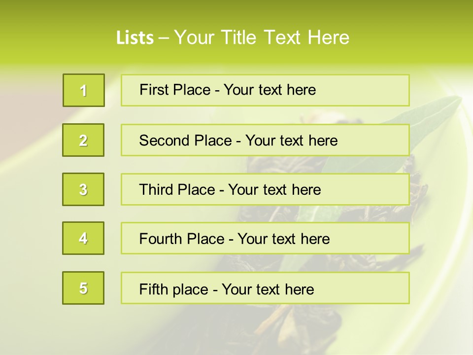 Tea PowerPoint Template