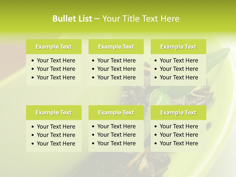 Tea PowerPoint Template