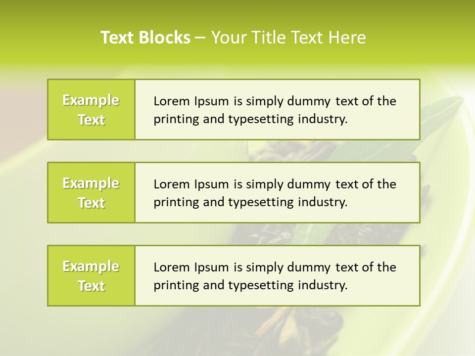 Tea PowerPoint Template