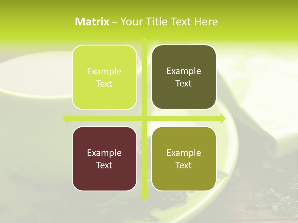 Green Tea PowerPoint Template