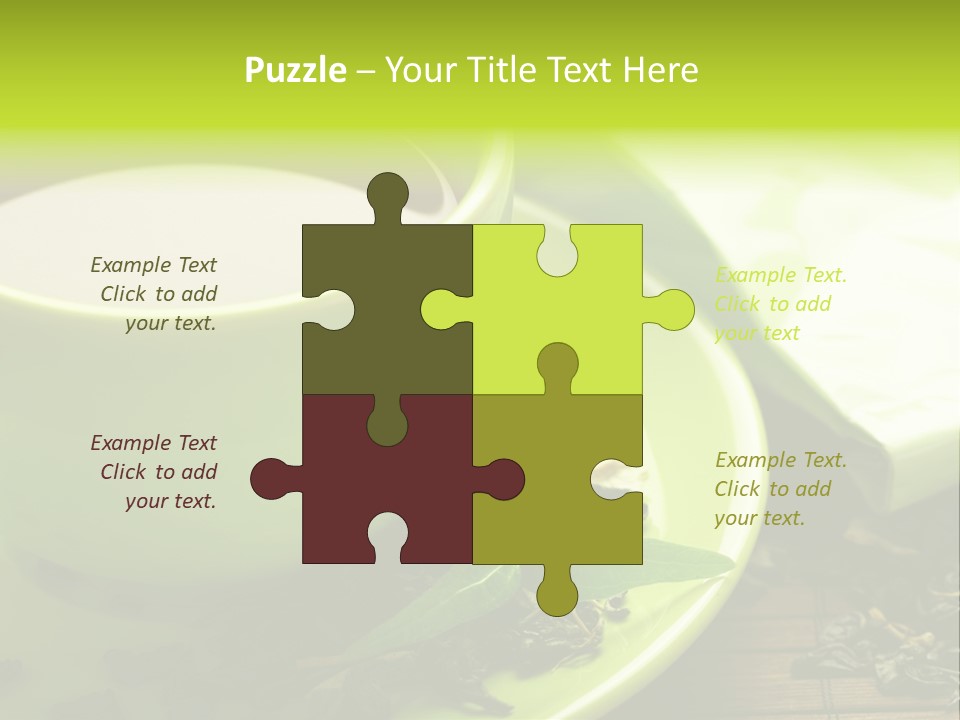 Green Tea PowerPoint Template